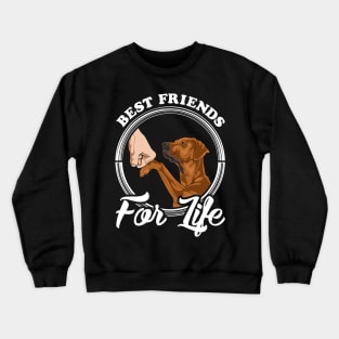 Funny Rhodesian Ridgeback Rhodesian Ridgeback Lover Crewneck Sweatshirt